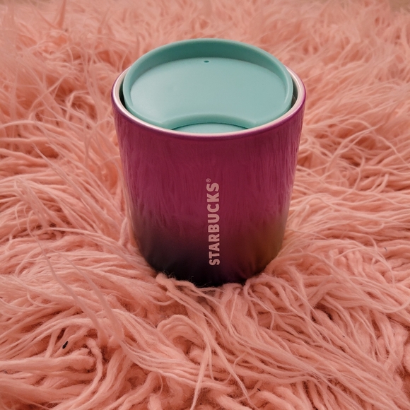 Starbucks 2021 Purple Iridescent Ceramic Cup Mug - Picture 3 of 9